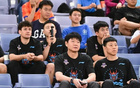 山東高速男籃教練組助陣泰山隊(duì)主場(chǎng)，足籃球聯(lián)動(dòng)！